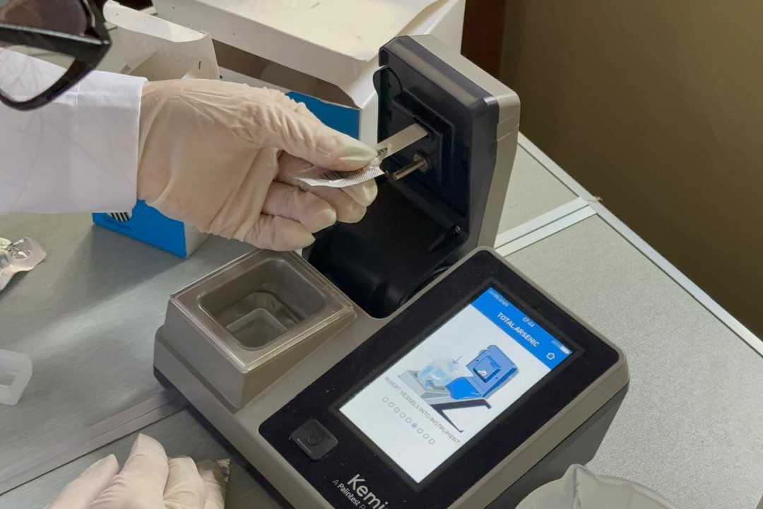 Lab analysis — physicochemical tests